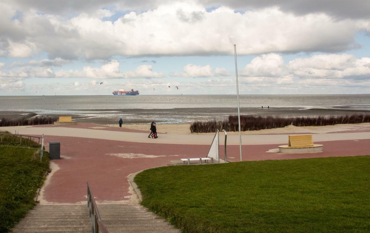 Ferienwohnung Kurpark-Residenz W112 Cuxhaven Exterior foto